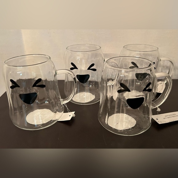 COPY - 2 NWTs Ghost, glass mugs. 16oz Way to Celebrate! - Picture 3 of 8